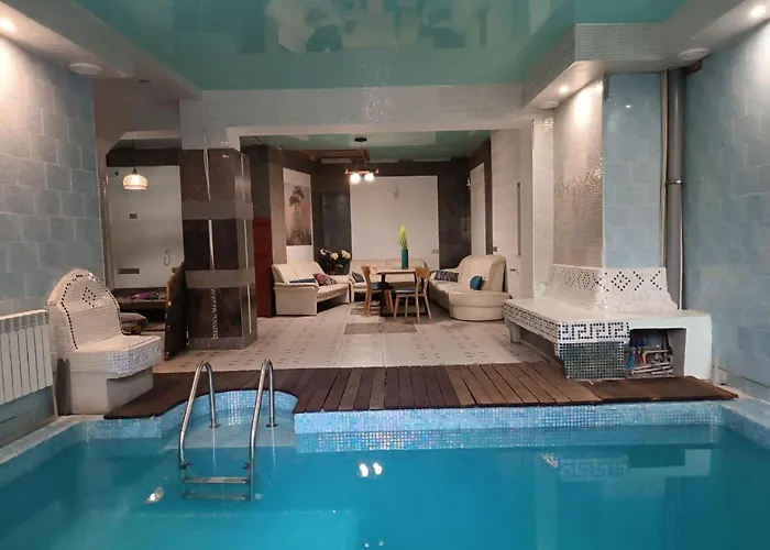 номер в доме у моря с бассейном Guest house Odesa